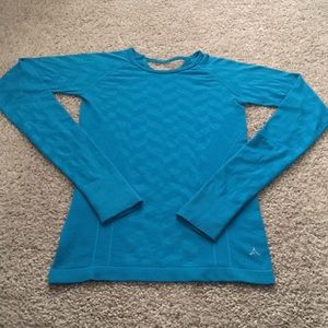 Aspire turquoise workout top